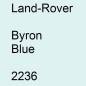 Preview: Land-Rover, Byron Blue, 2236.